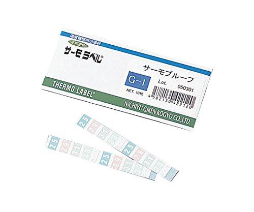 日油技研工業 サーモ校正刷り G-1 10枚入1袋(10枚入り口・入口)1-5619-01