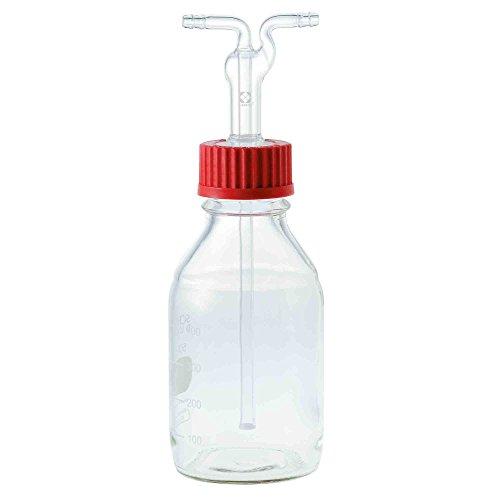 柴田科学の科目 ねじ口洗い濯ぎびん 水漉し付 500mL1個6-758-01