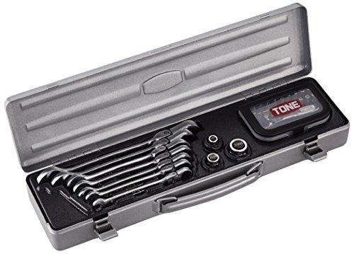 TONE RMFQ700BR 首振クイックラチェットめがねレンチセット