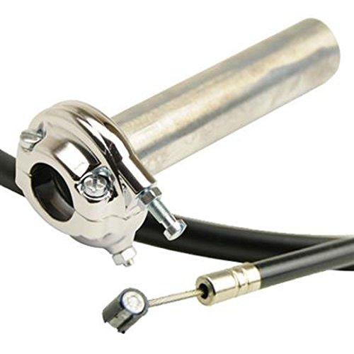 グッズ(GOODS) ＡＭＡＬスロットル＆ワイヤー　　／ＳＲ４００／５００　（８８’－１６’）（アウター１２００ｍｍ）