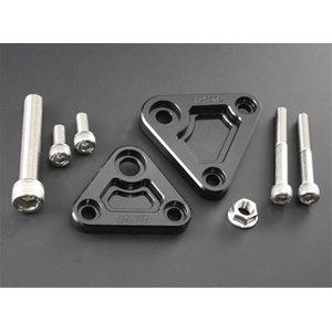 PMC(ピーエムシー) ＰＭＣ　ＤＲＡＦＴ　（ドラフト）　エンジンマウントキット　Ｚ７５０－１０００　ブラック　前／２ＰＣ　（７４－３０１４）