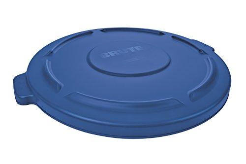 Rubbermaid Commercial Products ラウンドブルートコンテナ用フタ 166.5L用 青色 177963665 1枚