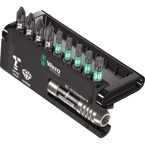 Wera Werkzeuge 57417Wera インパクターダイヤモンド ビット照合のしるし 9本 ラピダプター8198836