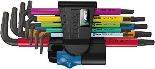 Wera Werkzeuge 24179Wera 967SL トルクスHF マルチカラーヘックスキーセット8562064