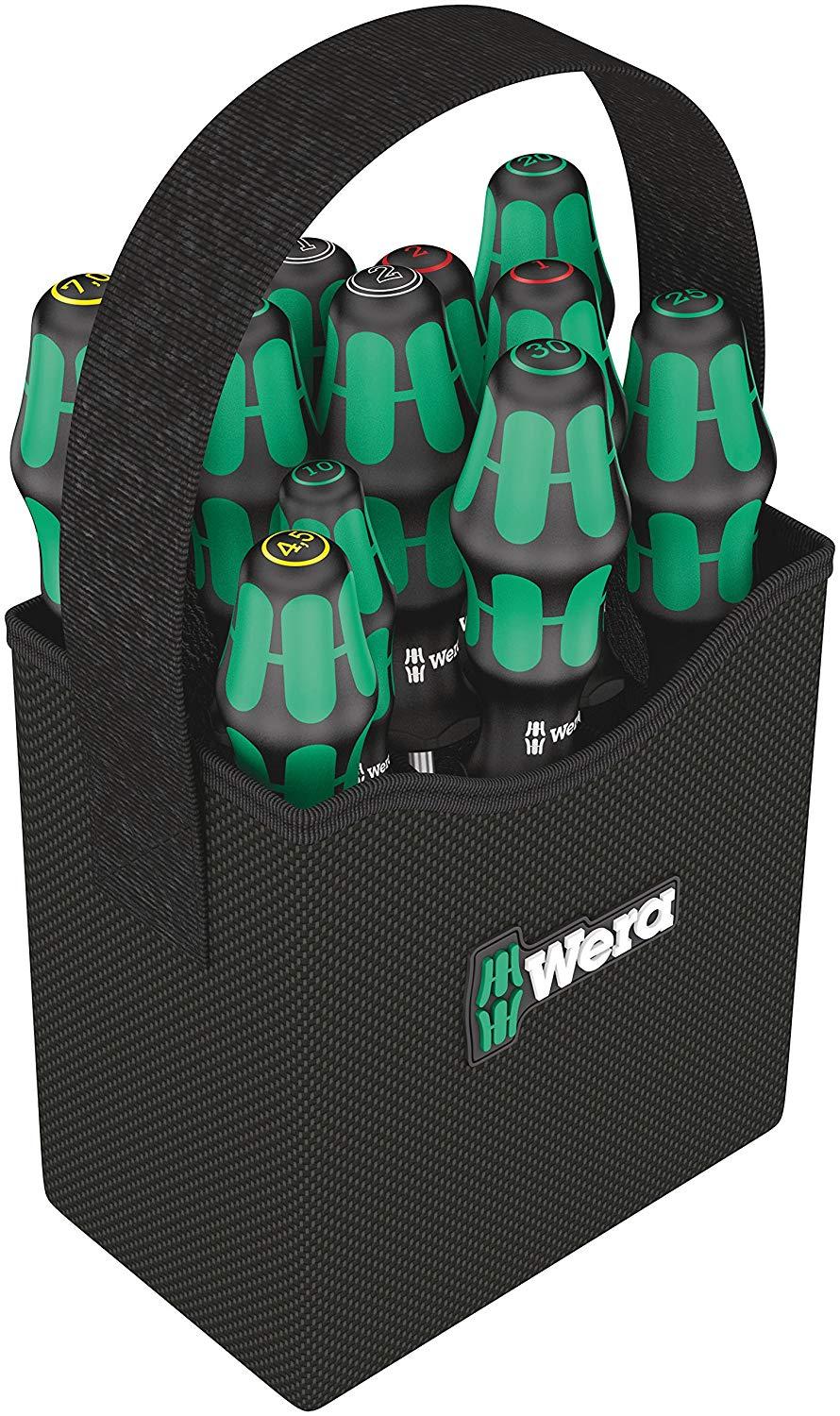 Wera Werkzeuge 4313Wera 2GO １番ウッド仕掛ける 持ちかこい女御徒面子入り口・入口 11本8562073