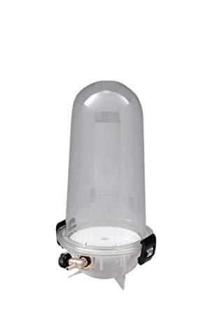 ニッコー・ハンセン 小型真空ポット　バルブ付　φ186×254mm MVP-100MV 1個