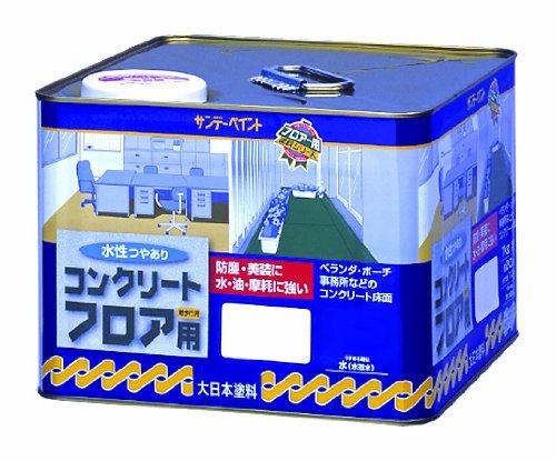 サンデーペイント 水性コンクリートフロア用 14kg ライトグレー 1缶｜ECJOY！プレミアム店