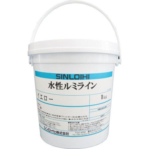 2000HCシンロイヒ 水性ルミライン 1kg レッド8186467