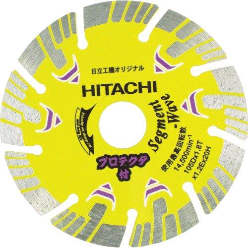 工機ホールディングス 324698日立 金剛石切り手 105mmX20 (波セグ) プロテクタ7677014
