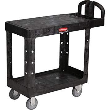 Rubbermaid Commercial Products 450507ラバーメイド ヘビーデューティーユーティリティカート ブラック8194744