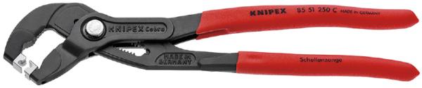 クニペックス KNIPEX 8551-250C * ホースクリッププライヤー 8551-250C