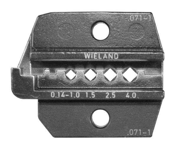 624071130RENNSTEIG 圧着ダイス型 624-071-1 Wieland 1.5-2.7665288