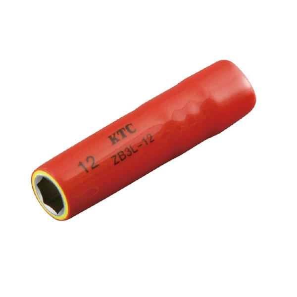 京都機械工具 ZB3L12KTC 絶縁工具 9.5sq.ディープソケット 12mm7542992