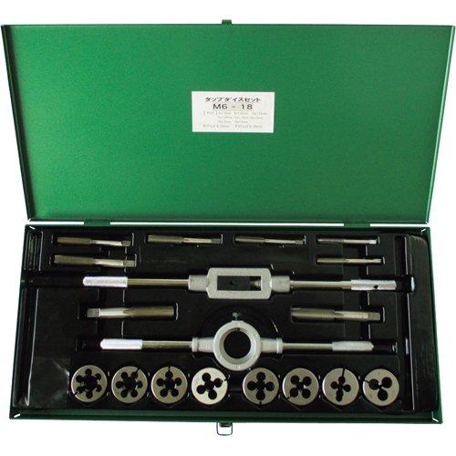 ライト精機 M618ライト タップダイスセットM6-M187513003