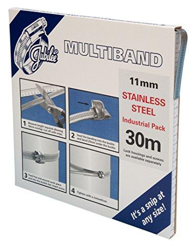 Jubilee Clips MB1802JUBILEE マルチダンス楽隊 11粍幅 30m SUS3048556226