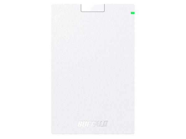 BUFFALO バッファロー USB3.1(Gen.1)対応 ポータブルHDD スタンダードモデル ホワイト 500GB(HD-PCG500U3-WA) 10,078円