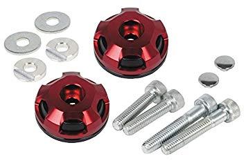 スペシャルパーツ武川 2ﾋﾟｰｽﾊﾞｰｴﾝﾄﾞ (ﾌﾞﾗｯｸ/ﾚｯﾄﾞ)　PCX/GROM/CROSS CUB等　品番：06-01-0390