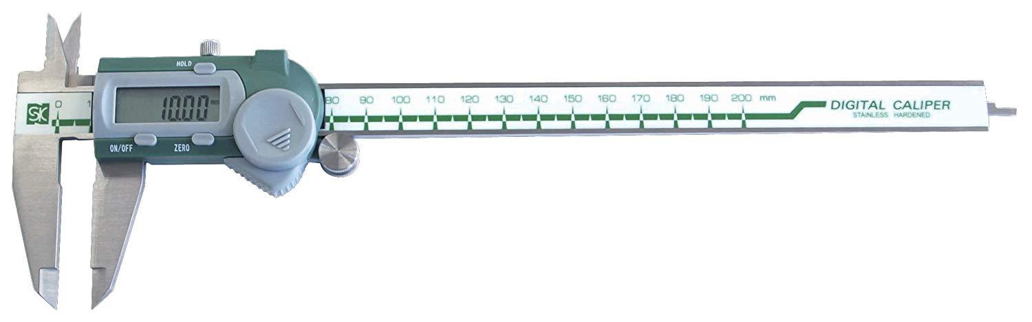 新潟精機(Niigataseiki) デジタルノギス 0～200粍1-7188-23
