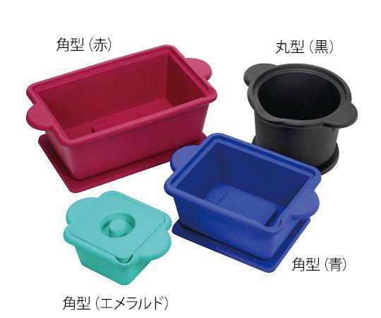 アズワン 内燃機関井戸釣瓶(フタ・手持ち部分付) 角型(エメラルド) 1L 3-8579-01