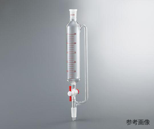 アズワン 円筒分液ロート(平衡型・PTFEコック) 250mL 4-459-03