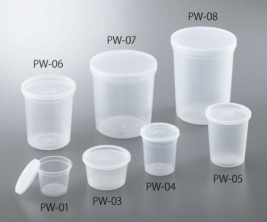 アズワン ディスポPP見本保護すること入れもの 1804mL 50個入 PW-074-781-07