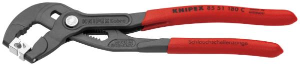 クニペックス KNIPEX 8551-180C ホースクリッププライヤー (SB) 8551-180C｜ECJOY！プレミアム店