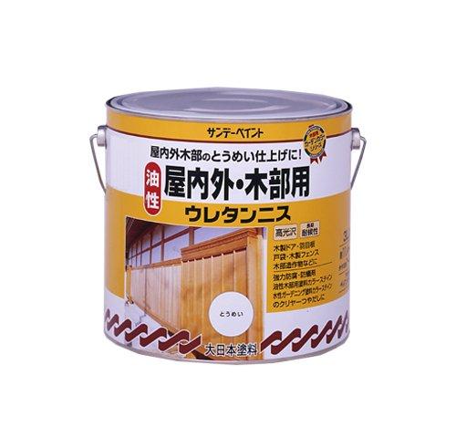 サンデーペイント ｻﾝﾃﾞｰ 油性木部ｳﾚﾀﾝﾆｽ 透明 3L　#265749 6,208円