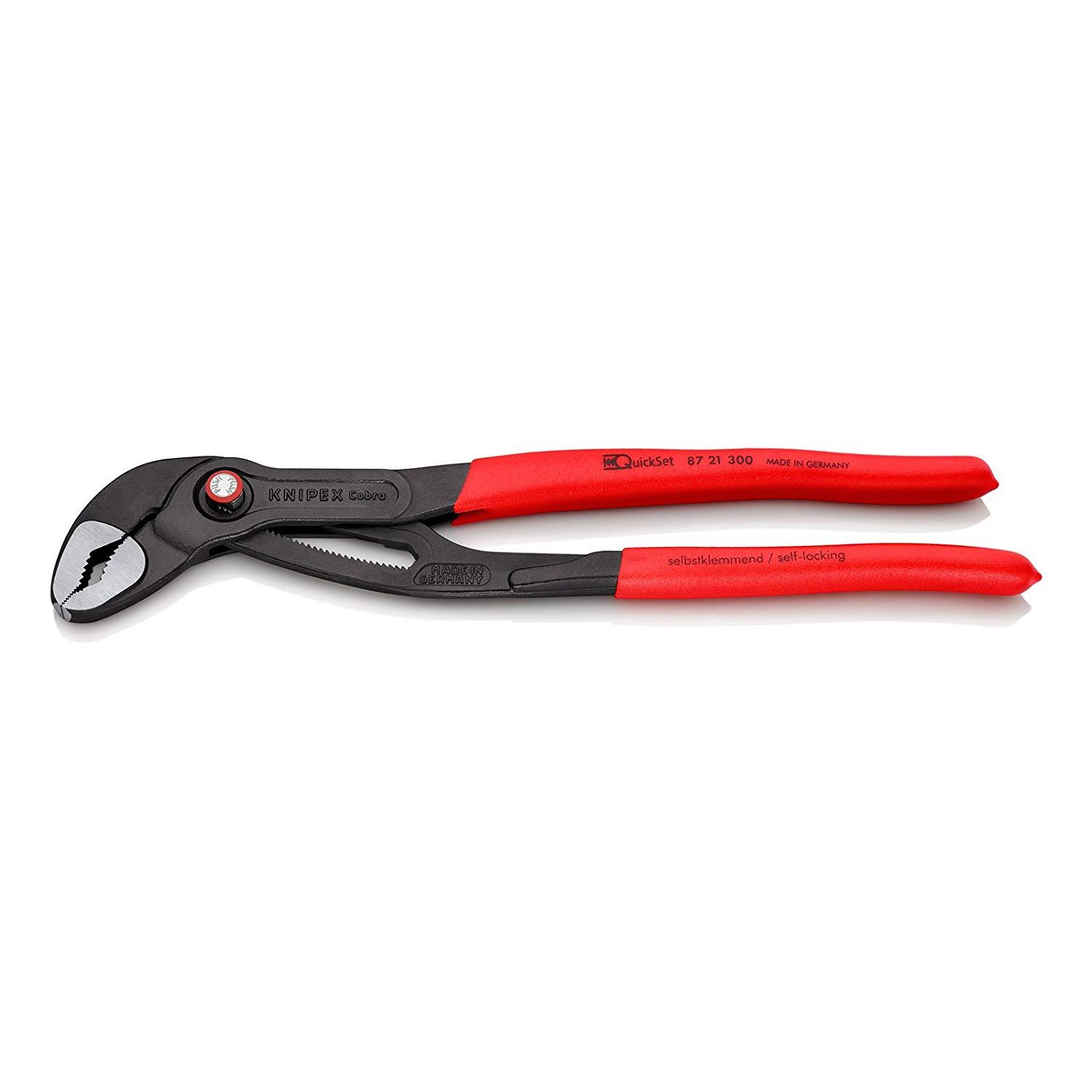 クニペックス KNIPEX KNIPEX ウォーターポンププライヤー(クイックセット) 300mm