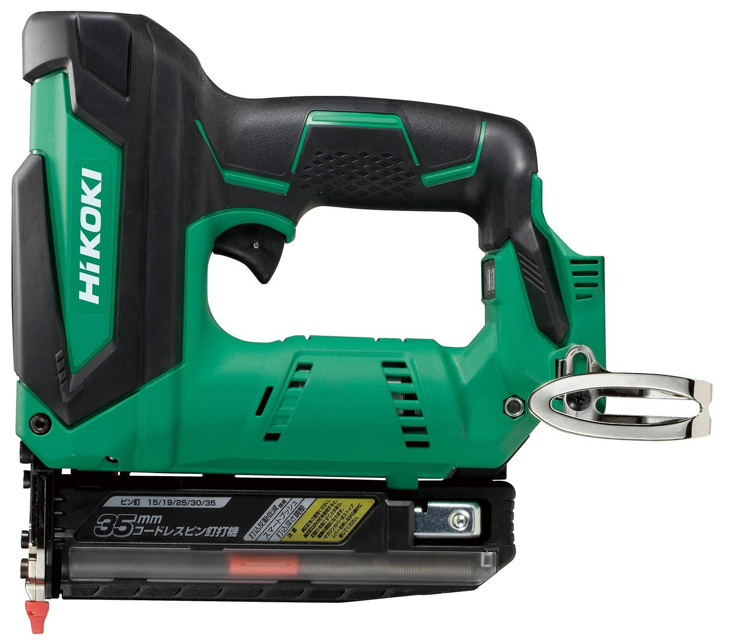 工機ホールディングス HiKOKI 18Vコードレスいの一番釘打機 本体のみ