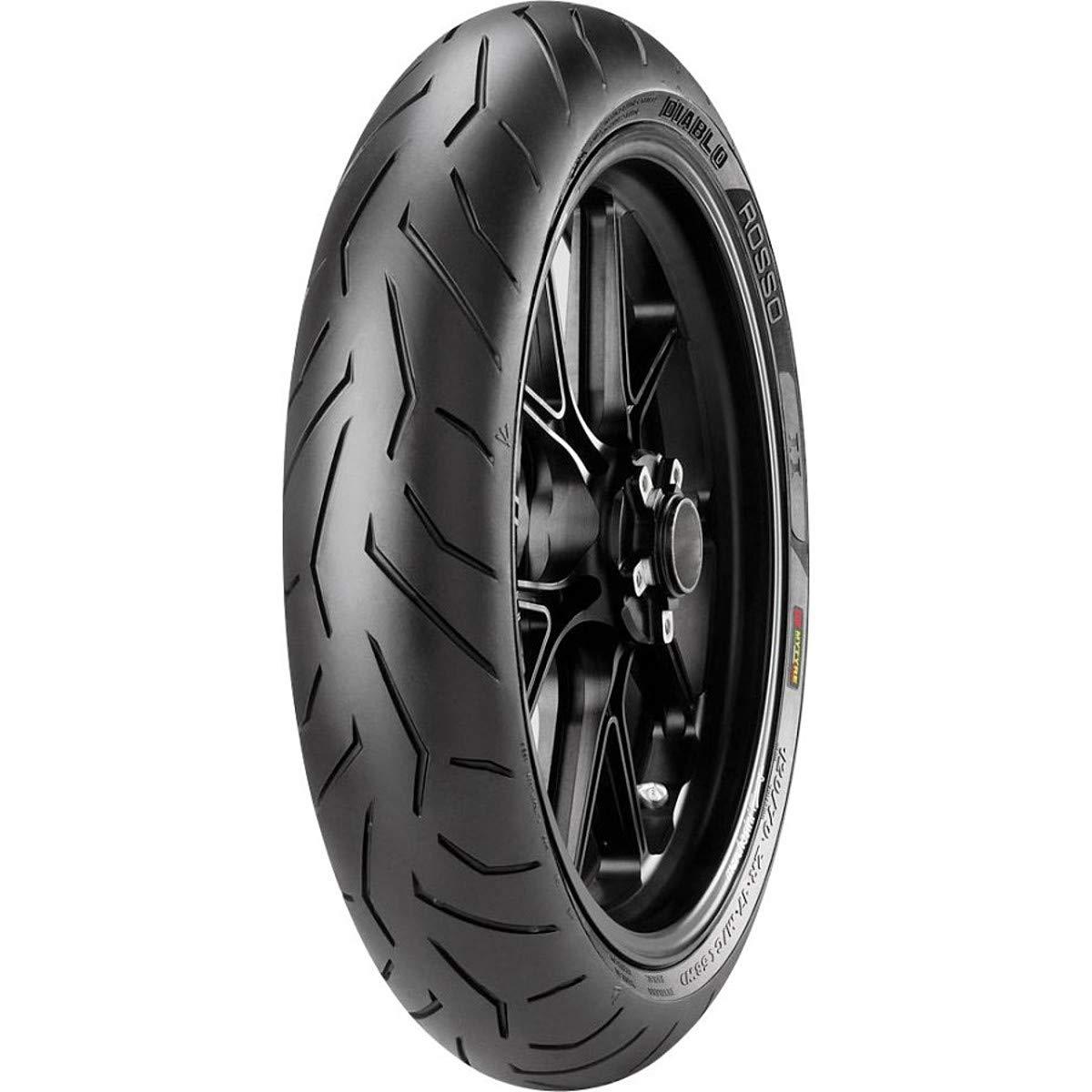 PIRELLI ピレリ ピレリ オートバイ用 DIABLO ROSSO II フロント 120/70 ZR 17 M/C (58W) TL (K) チューブレスタイプ(TL) 2291900 二輪 2291900 バイクタイヤ PIRELLI