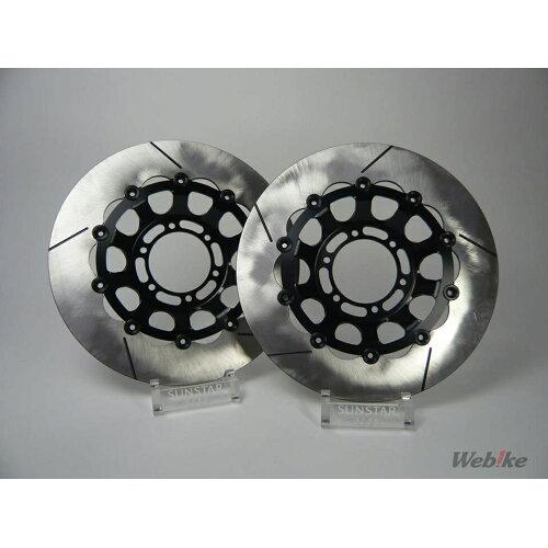 KUNIMI 国美コマース トラッドタイプディスクローター　品番：Ｔ&minus;２２ＳＲＦ&minus;ＲＤ　サイズ：φ３２０　　ピンカラー：レッド｜ECJOY！プレミアム店