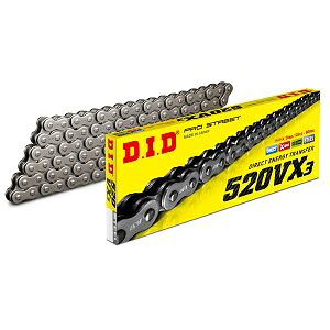D.I.D(大同工業) 【必ず購入前に仕様をご確認下さい】520VX3-120ZB VXシリーズ Xリング
