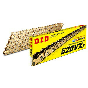 D.I.D(大同工業) 【必ず購入前に仕様をご確認下さい】520VX3-110ZB G＆G VXシリーズ Xリング｜ECJOY！プレミアム店