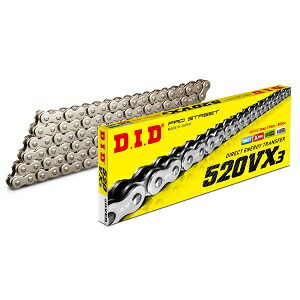 D.I.D(大同工業) 【必ず購入前に仕様をご確認下さい】520VX3-120ZB S＆S VXシリーズ Xリング