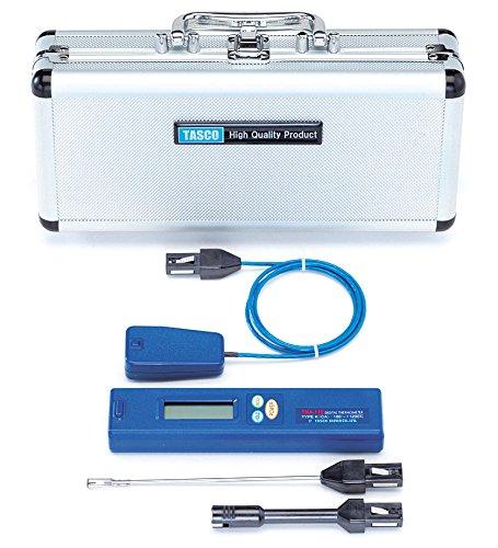 イチネンTASCO 空気センサー付温度計セット TA410AX 1セット
