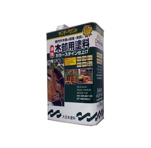 サンデーペイント ｻﾝﾃﾞｰ 油性木部ｶﾗｰｽﾃｲﾝ ﾁｰｸ 3400ml　#264902 4,630円