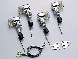 大阪単車用品工業 ハリケーン ミニウインカーkit 品番:HA5703C-02 カラー:クリアレンズ