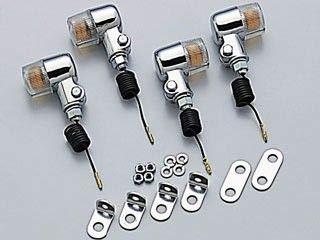 大阪単車用品工業 ハリケーン ミニウインカーkit 品番:HA5705C-02 カラー:クリアレンズ｜ECJOY！プレミアム店
