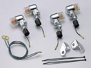 大阪単車用品工業 ハリケーン ミニウインカーkit 品番:HA5706C-02 カラー:クリアレンズ