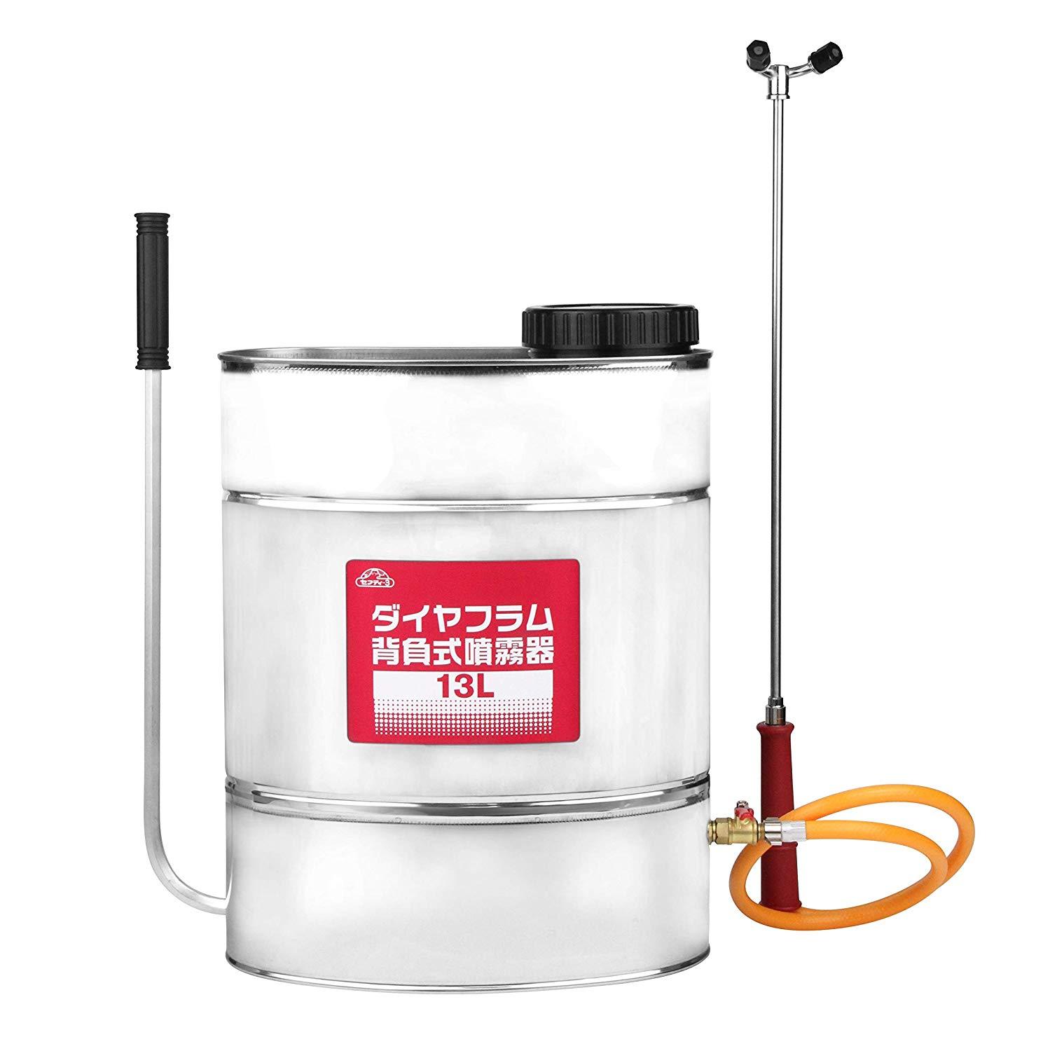 藤原製作 ダイヤフラム背負式噴霧器13L