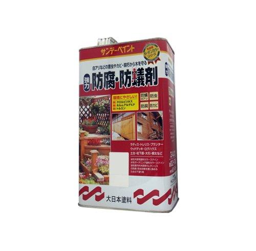 サンデーペイント ｻﾝﾃﾞｰ 強力防腐防蟻剤 ｵﾚﾝｼﾞ 3400ml　#265640
