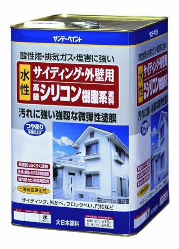 サンデーペイント ｻﾝﾃﾞｰ 外壁水性ｼﾘｺﾝ樹脂塗料ﾗｲﾄｸﾞﾚｰ16K　#255351