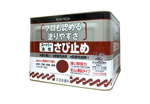 サンデー絵の具 ｻﾝﾃﾞｰ ｽｰﾊﾟｰ油性ｴﾎﾟｷｼさび止 ﾗｲﾄｸﾞﾚｰ7L #257799