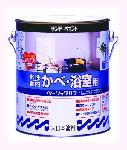 サンデーペイント ｻﾝﾃﾞｰ 水性室内かべ浴室ｱｲｽﾌﾞﾙｰ 1600ml　#260645