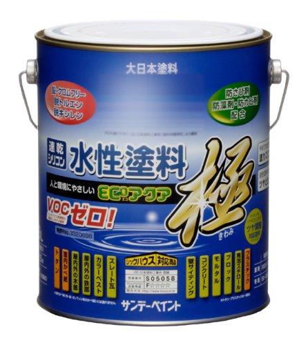 サンデーペイント 水性ECOアクア こげ茶 1600ml　#273331