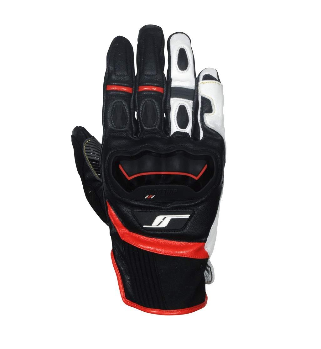 フラッグシップ(Flagship) フラッグシップ FLAGSHIP FG-A196 Hybrid Leather Glove (ハイブリッドレザーグローブ) Red M 品番:FG-A196RDM 7,079円