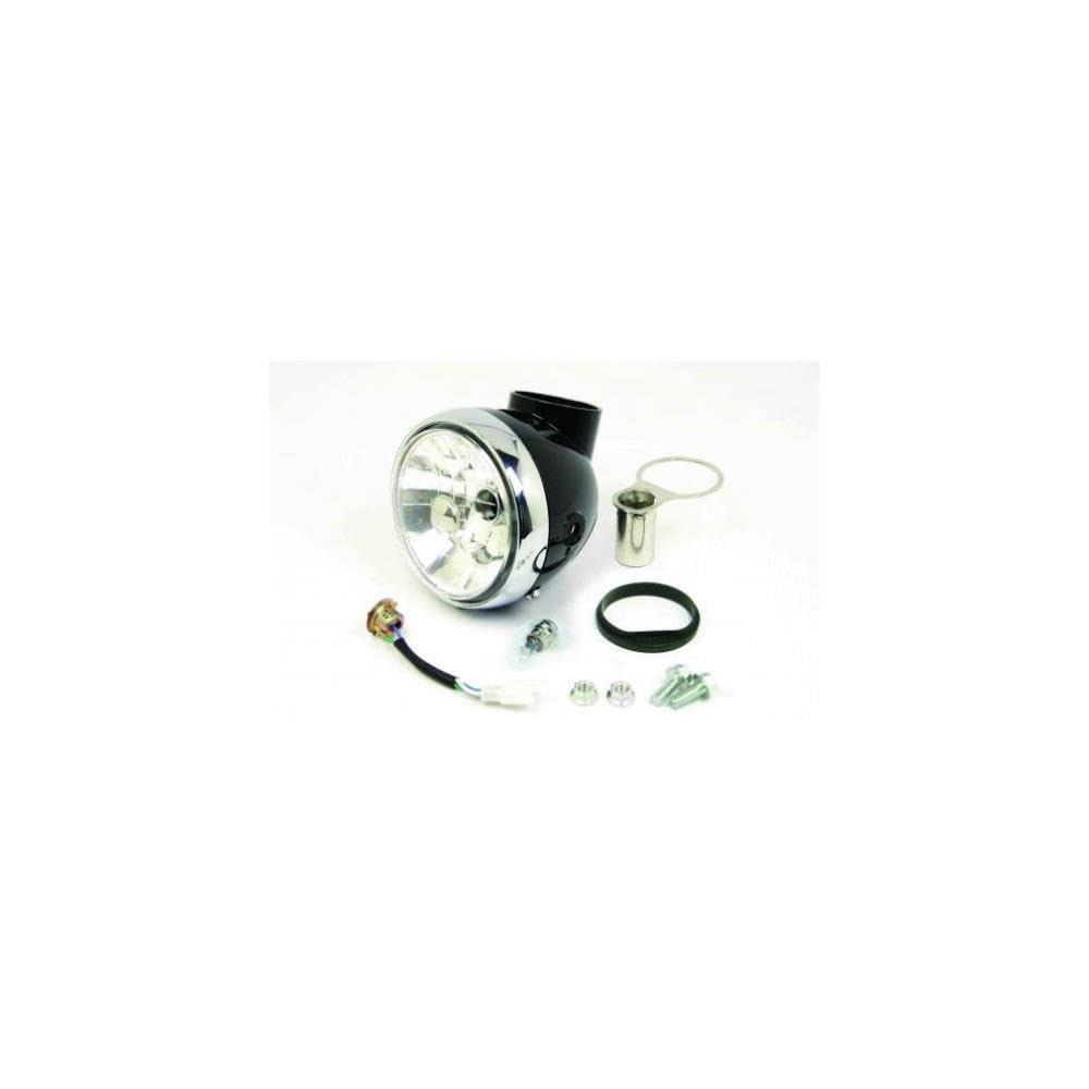 スペシャルパーツ武川 128-D Headlight Kit(12V) 取付幅128mm/ABS/黒 品番:05-08-0486