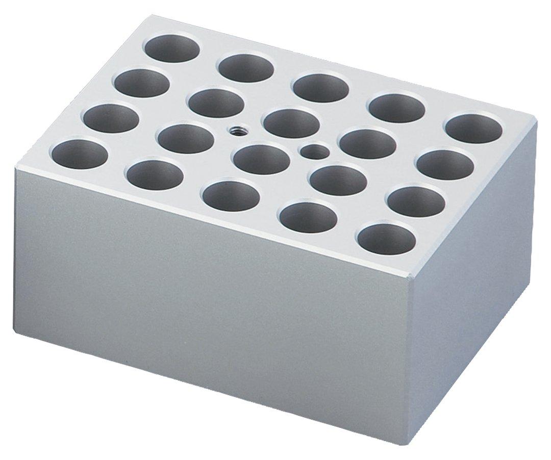 アズワン ドライバス用アルミブロック　13mm　20穴用｜ECJOY！プレミアム店