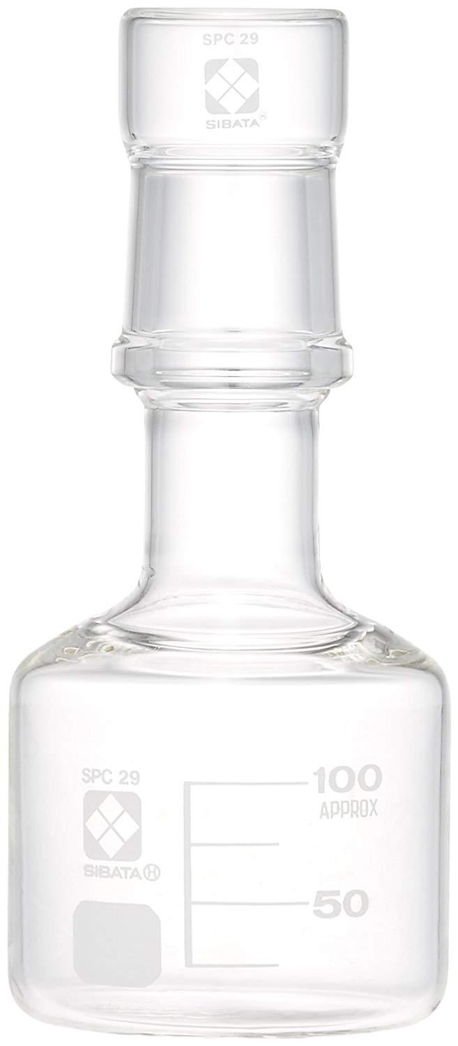 柴田科学 SPC保存びん　（目安目盛・メスキャップ付き）　100mL 017220-29100 1個