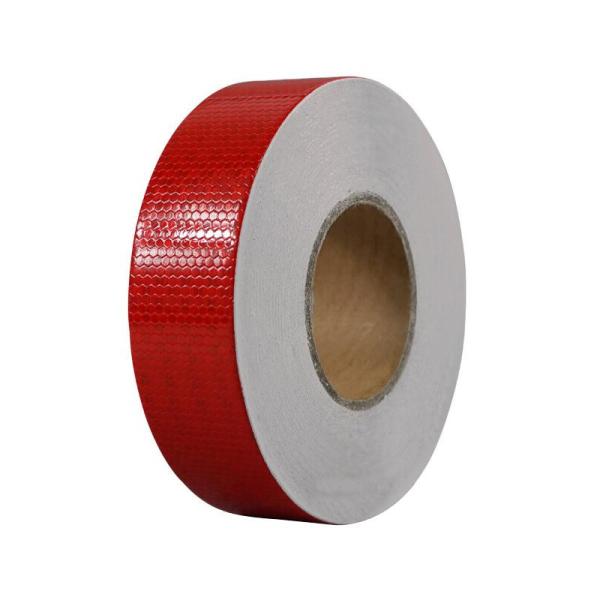 セーフラン安全用品 高輝度反射テープ 赤 50mm x 50m 14354 (1474400)
